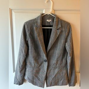 Tribal Jeans Plaid Blazer/4